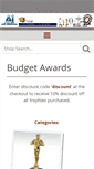 Mobile Screenshot of budgetawards.co.uk